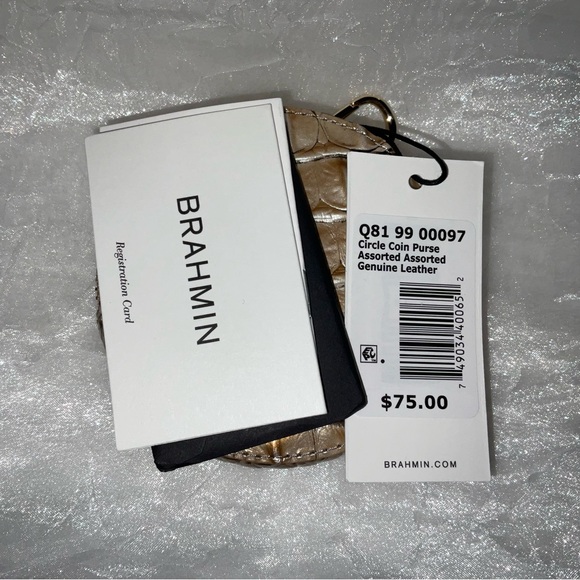 Brahmin Circle Coin Purse, NWT - Picture 8 of 10